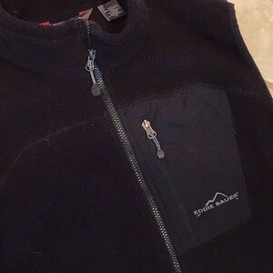Eddie Bauer 365 Black Men's Fleece Vest